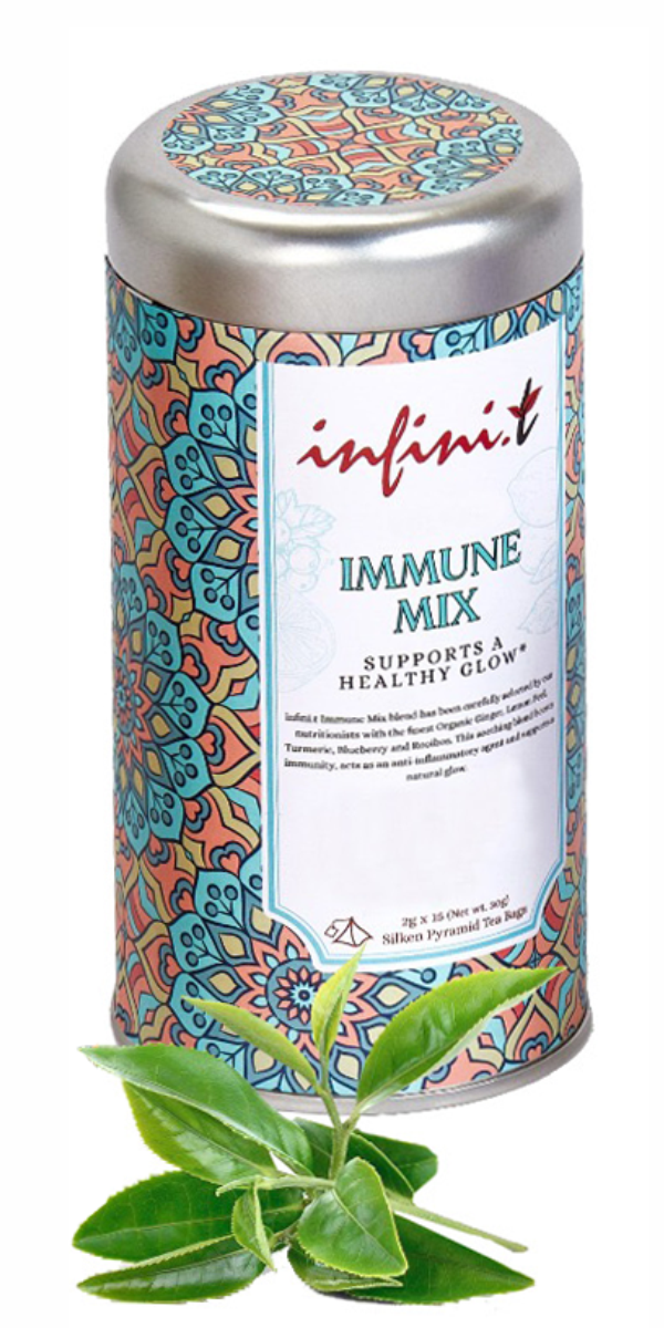 Infini - T Immune mix 15x2g pyramid tea bag tin